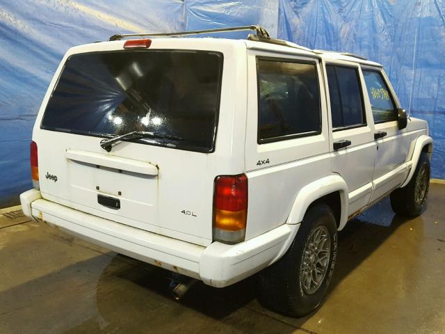 1J4FJ78S4VL600400 - 1997 JEEP CHEROKEE C WHITE photo 4