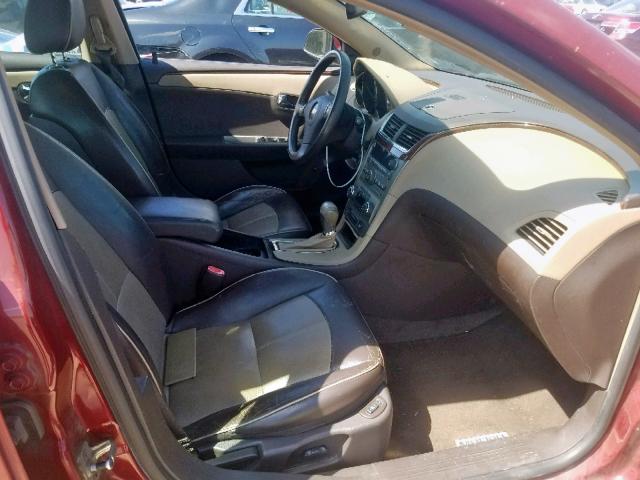 1G1ZK57738F210692 - 2008 CHEVROLET MALIBU LTZ მუქწითელი ფოტო 5