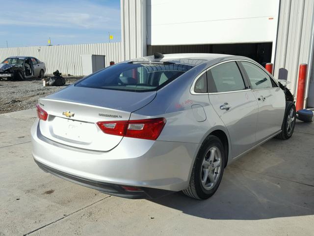 1G1ZB5ST8GF261639 - 2016 CHEVROLET MALIBU LS Gümüş foto 4