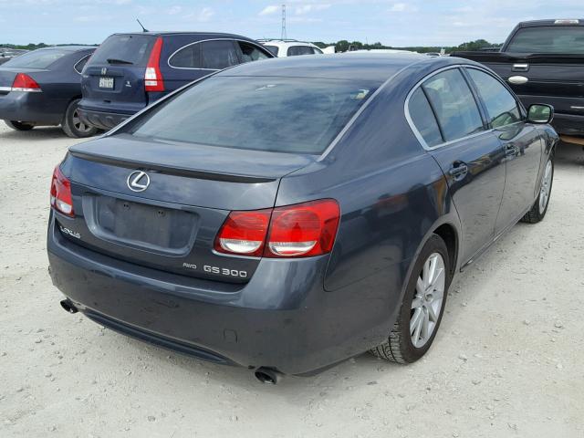 JTHCH96SX60013476 - 2006 LEXUS GS GENERAT GRAY photo 4