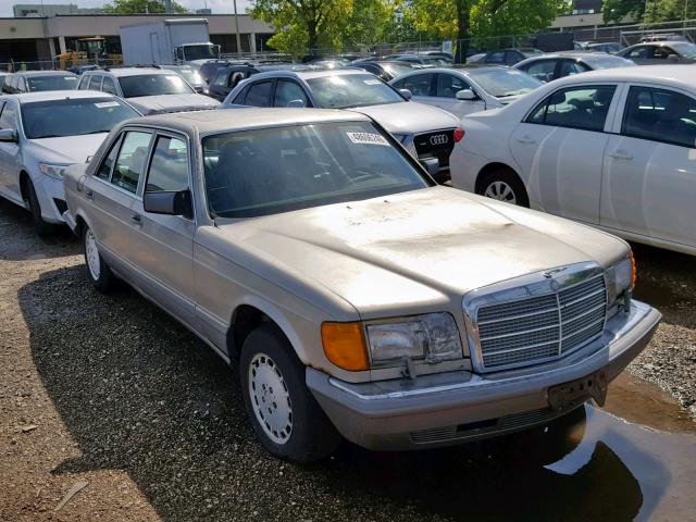 WDBCA39D0GA245918 - 1986 MERCEDES-BENZ 560 SEL SILVER photo 1