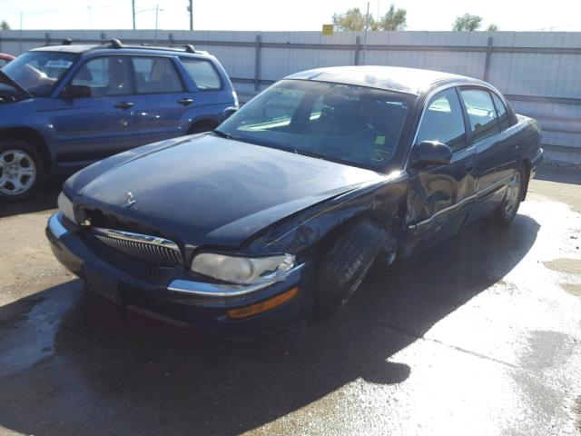 1G4CW54K6Y4236320 - 2000 BUICK PARK AVENU BLUE photo 2