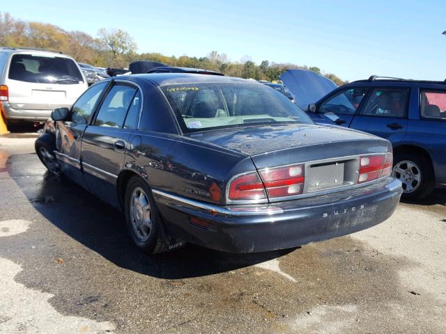 1G4CW54K6Y4236320 - 2000 BUICK PARK AVENU BLUE photo 3