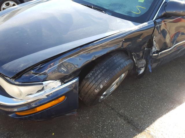 1G4CW54K6Y4236320 - 2000 BUICK PARK AVENU BLUE photo 9