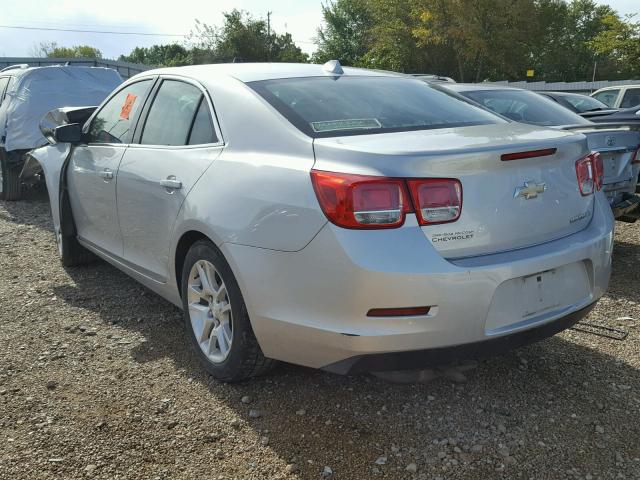 1G11D5RR6DF113602 - 2013 CHEVROLET MALIBU 1LT SILVER photo 3