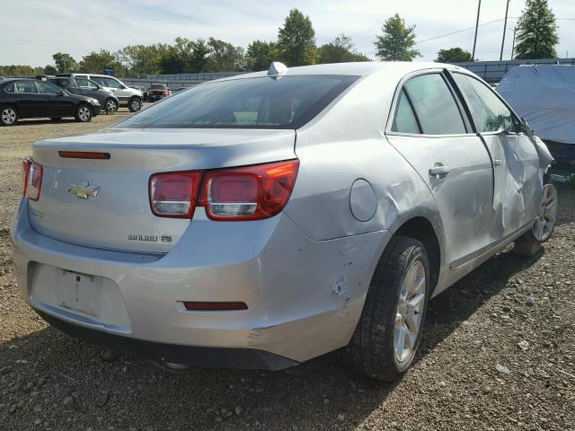 1G11D5RR6DF113602 - 2013 CHEVROLET MALIBU 1LT SILVER photo 4