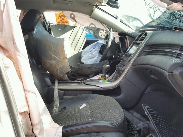 1G11D5RR6DF113602 - 2013 CHEVROLET MALIBU 1LT SILVER photo 5