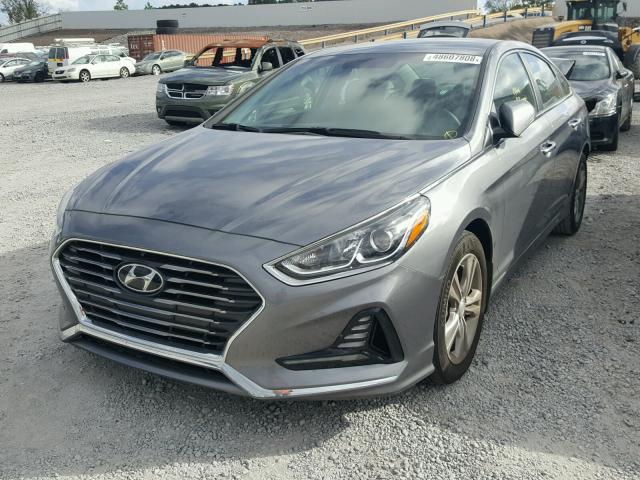 5NPE34AF5JH682885 - 2018 HYUNDAI SONATA SPO GRAY photo 2