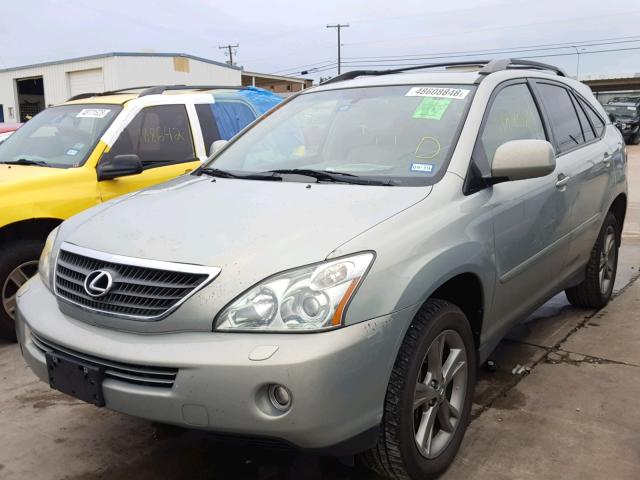 JTJHW31U660018254 - 2006 LEXUS RX 400 GRAY photo 2