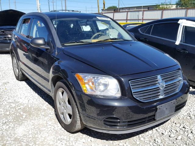 1B3HB48A79D136487 - 2009 DODGE CALIBER SX BLACK photo 1