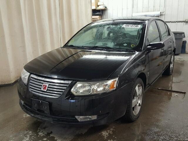 1G8AK55F17Z176502 - 2007 SATURN ION LEVEL BLACK photo 2