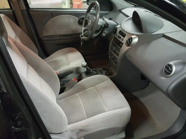 1G8AK55F17Z176502 - 2007 SATURN ION LEVEL BLACK photo 5