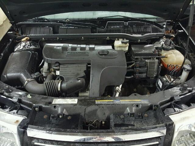 1G8AK55F17Z176502 - 2007 SATURN ION LEVEL BLACK photo 7