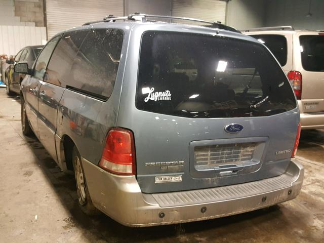 2FMDA58244BA42351 - 2004 FORD FREESTAR L BLUE photo 3