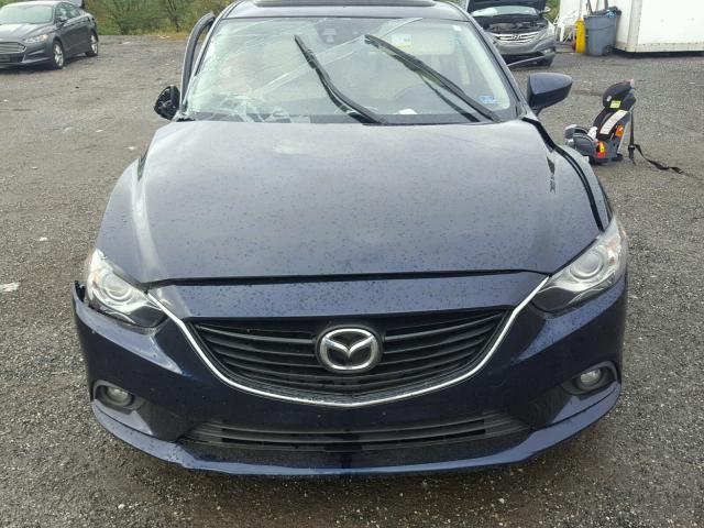 JM1GJ1W56F1200727 - 2015 MAZDA 6 GRAND TO BLUE photo 7