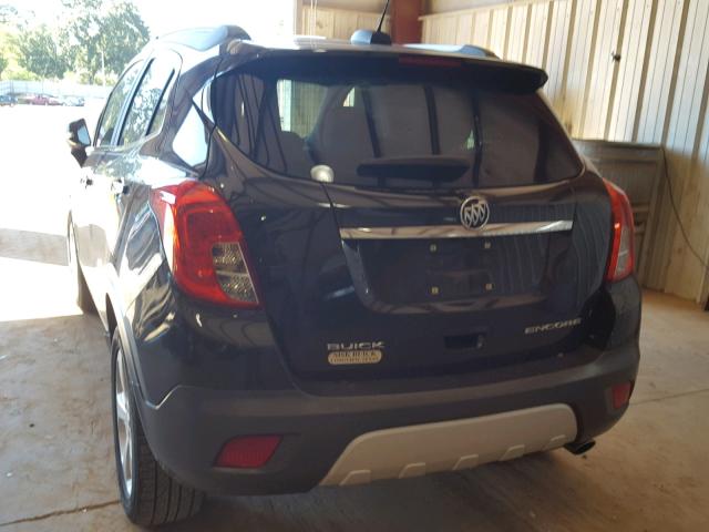 KL4CJCSB9FB190205 - 2015 BUICK ENCORE BLACK photo 3