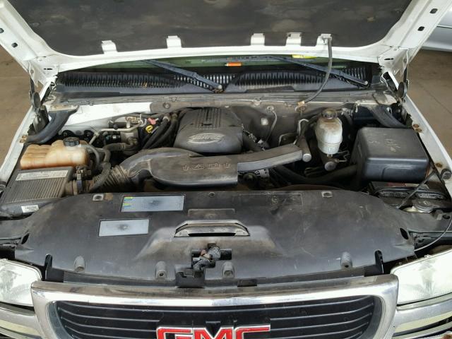 1GKEC13Z14R306126 - 2004 GMC YUKON WHITE photo 7