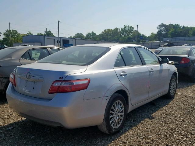 4T1BE46K79U906562 - 2009 TOYOTA CAMRY BASE SILVER photo 4