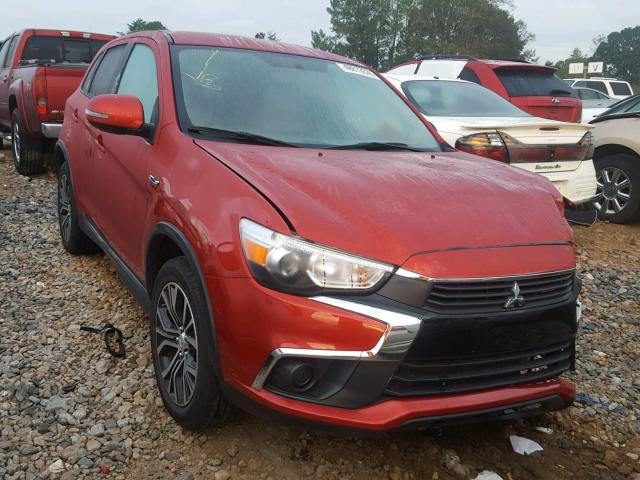 JA4AR3AU4HZ012392 - 2017 MITSUBISHI OUTLANDER RED photo 1