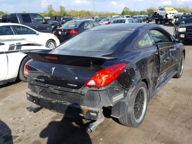 1G2ZM177494125307 - 2009 PONTIAC G6 GXP BLACK photo 4