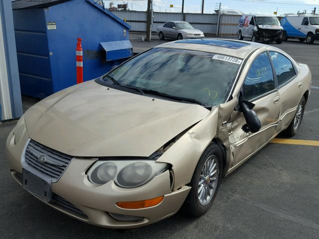 2C3HE66G9YH135503 - 2000 CHRYSLER 300M GOLD photo 2