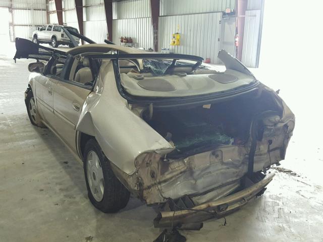 1G1NE52J516271167 - 2001 CHEVROLET MALIBU LS 金色 照片 3