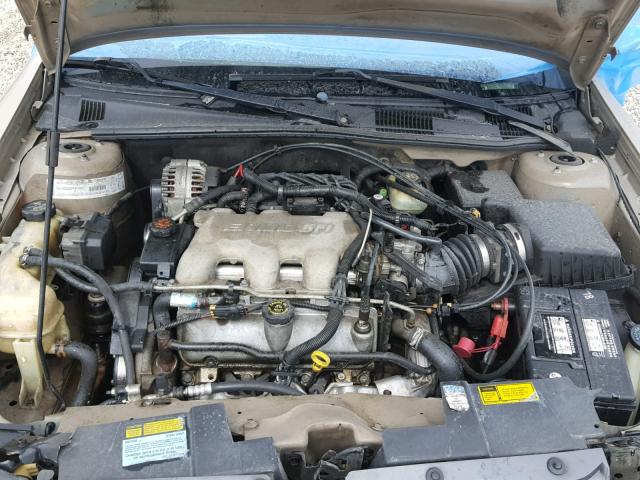 1G1NE52J516271167 - 2001 CHEVROLET MALIBU LS 金色 照片 7