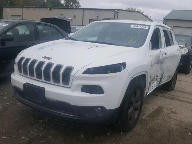 1C4PJMCB3GW364727 - 2016 JEEP CHEROKEE L WHITE photo 2