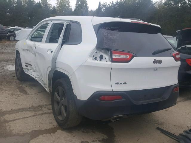 1C4PJMCB3GW364727 - 2016 JEEP CHEROKEE L WHITE photo 3