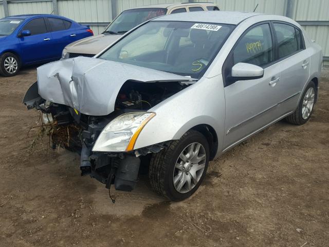 3N1AB6AP5BL610143 - 2011 NISSAN SENTRA 2.0 SILVER photo 2