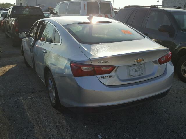 1G1ZB5ST7GF179742 - 2016 CHEVROLET MALIBU LS 银色 照片 3