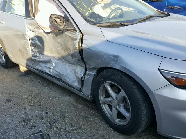 1G1ZB5ST7GF179742 - 2016 CHEVROLET MALIBU LS 银色 照片 9