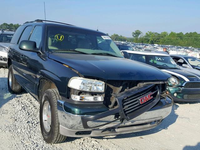 1GKEK13Z72R130442 - 2002 GMC YUKON GREEN photo 1