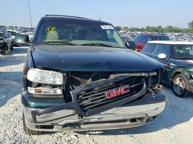 1GKEK13Z72R130442 - 2002 GMC YUKON GREEN photo 9