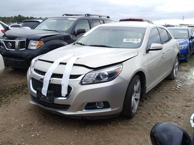 1G11J5SX7EF207510 - 2014 CHEVROLET MALIBU LTZ 米色 照片 2