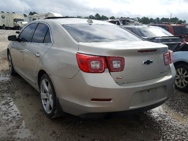 1G11J5SX7EF207510 - 2014 CHEVROLET MALIBU LTZ 米色 照片 3