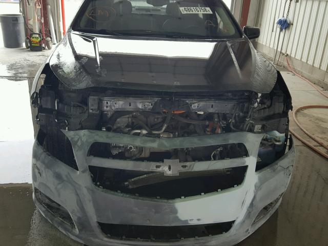 1G11D5SR1DF139924 - 2013 CHEVROLET MALIBU 1LT GRAY photo 9