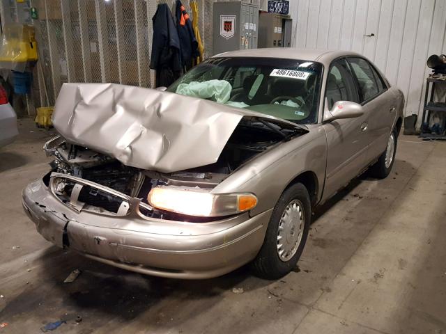 2G4WS52J931208843 - 2003 BUICK CENTURY CU BROWN photo 2