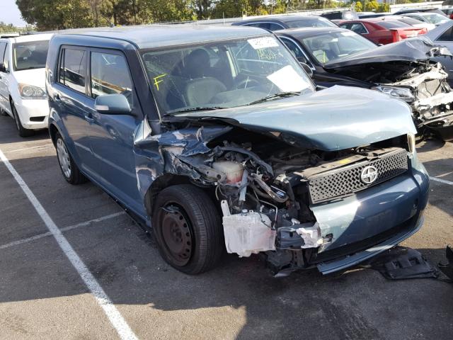 JTLKE50E081025350 - 2008 TOYOTA SCION XB ლურჯი ფოტო 1