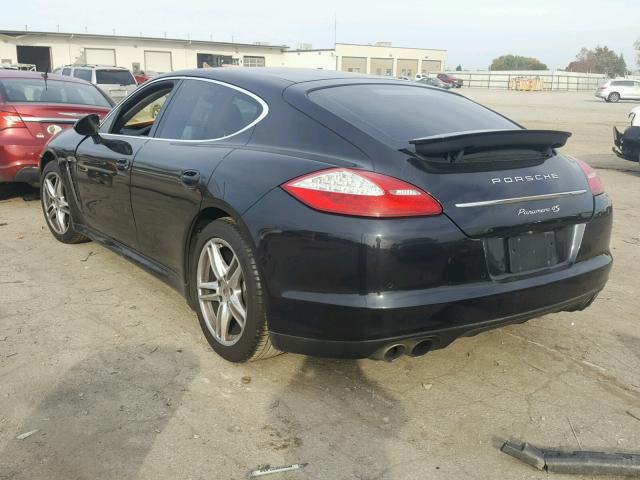 WP0AB2A74AL061194 - 2010 PORSCHE PANAMERA S BLACK photo 3