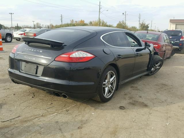 WP0AB2A74AL061194 - 2010 PORSCHE PANAMERA S BLACK photo 4