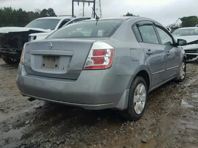 3N1AB61E89L650175 - 2009 NISSAN SENTRA 2.0 SILVER photo 4