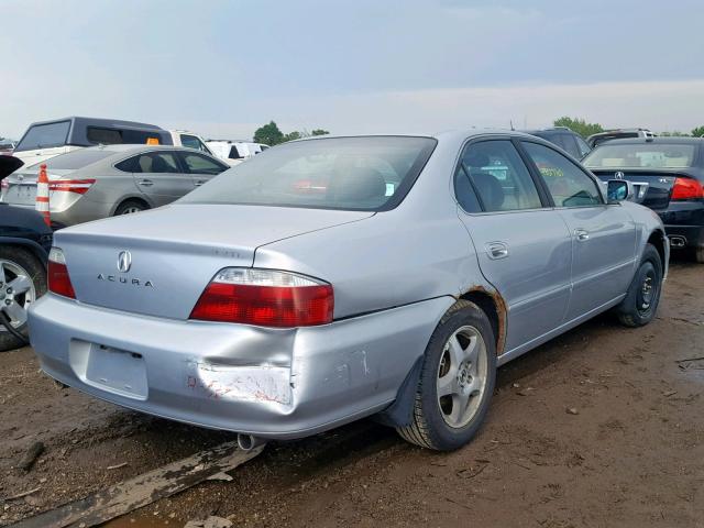 19UUA56683A005499 - 2003 ACURA 3.2TL SILVER photo 4