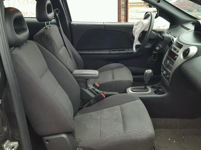 1G8AN15F67Z126713 - 2007 SATURN ION LEVEL SILVER photo 5