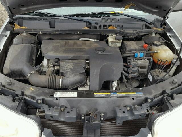 1G8AN15F67Z126713 - 2007 SATURN ION LEVEL SILVER photo 7