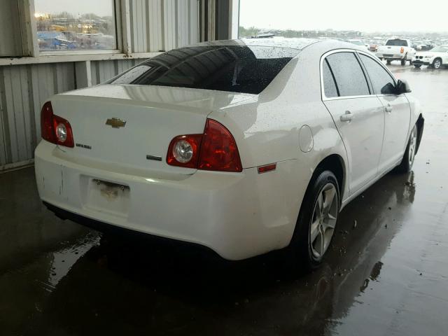1G1ZA5EU7BF312256 - 2011 CHEVROLET MALIBU LS თეთრი ფოტო 4