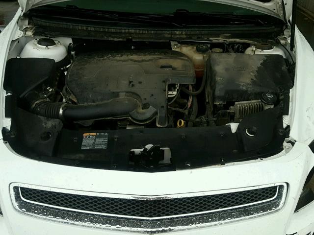 1G1ZA5EU7BF312256 - 2011 CHEVROLET MALIBU LS თეთრი ფოტო 7