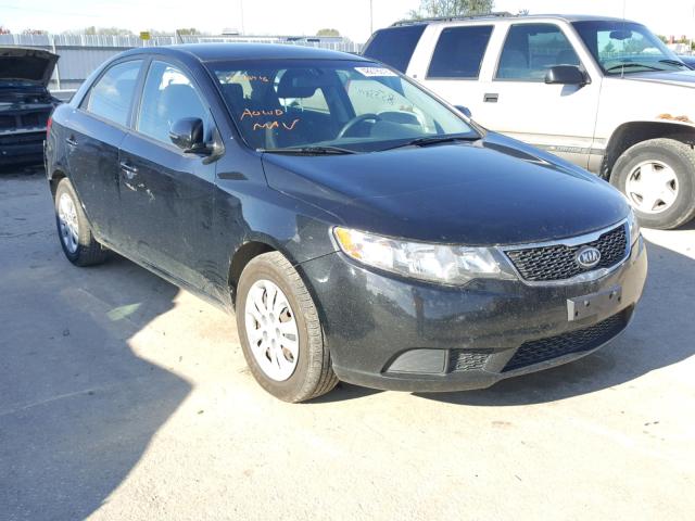 KNAFU4A20B5457500 - 2011 KIA FORTE EX BLACK photo 1