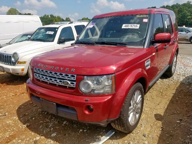 SALAG2D46CA642089 - 2012 LAND ROVER LR4 HSE RED photo 2