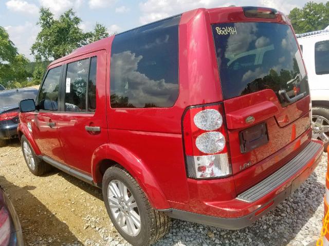 SALAG2D46CA642089 - 2012 LAND ROVER LR4 HSE RED photo 3